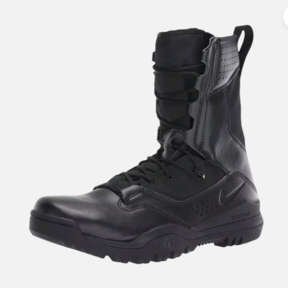 NIKE SFB FIELD 2 8" BLACK MILITARY COMBAT TACTICAL BOOTS AO7507-001 Size 6 - Picture 3 of 8